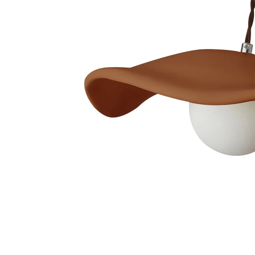 Dara Wabi-Sabi Sculptural Resin Pendant Light