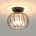 Orla Nordic Glass Flush Mount Ceiling Light