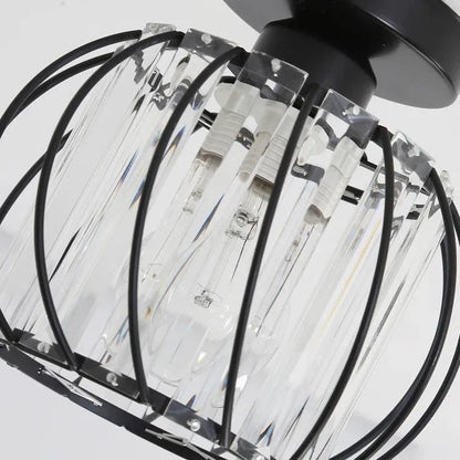 Orla Nordic Glass Flush Mount Ceiling Light