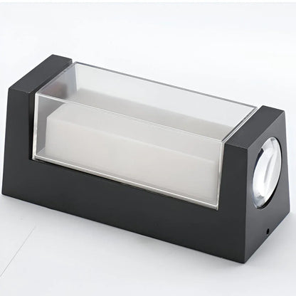 Outdoor Waterproof Acrylic Wall Light with Up and Down Glow