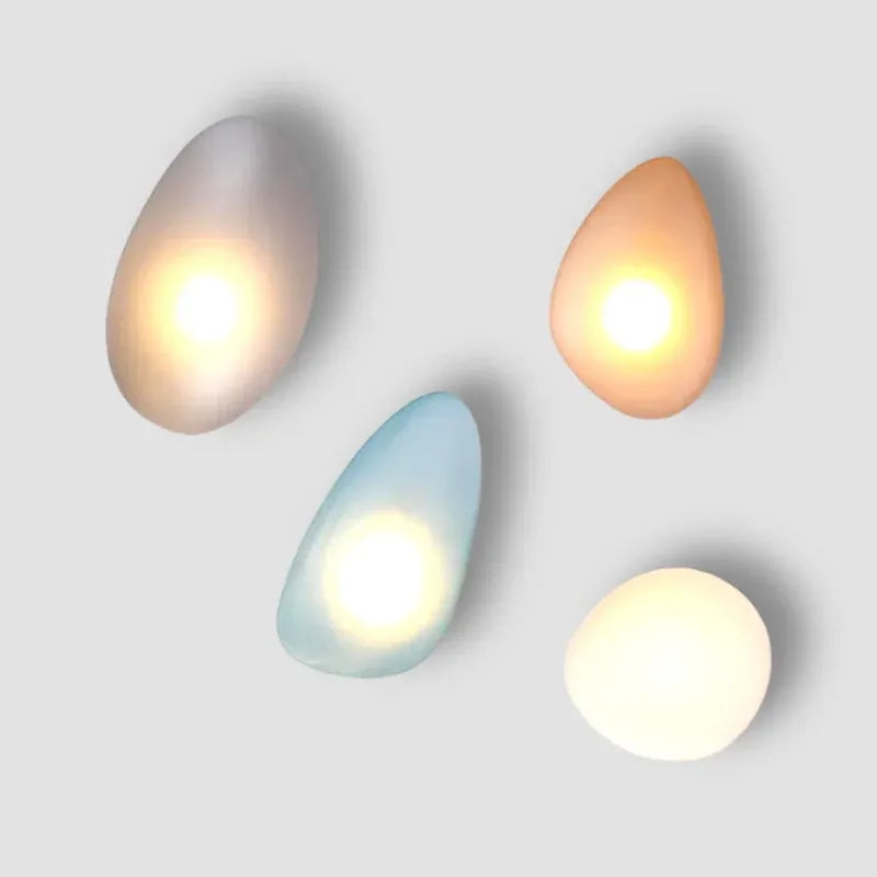 Wanda Nordic Stained Glass LED Wall Light