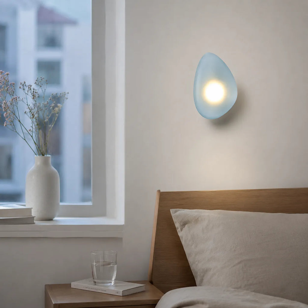 Wanda Nordic Stained Glass LED Wall Light