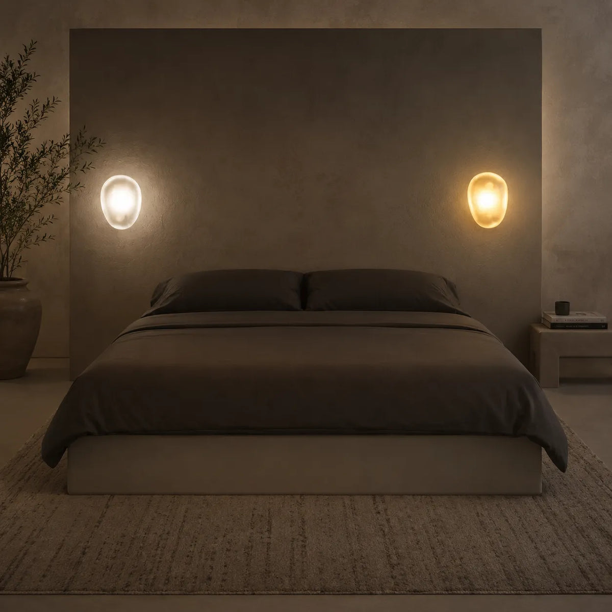 Wanda Nordic Stained Glass LED Wall Light