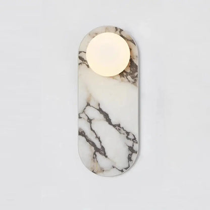 Perla Modern Marble Wall Sconce Light