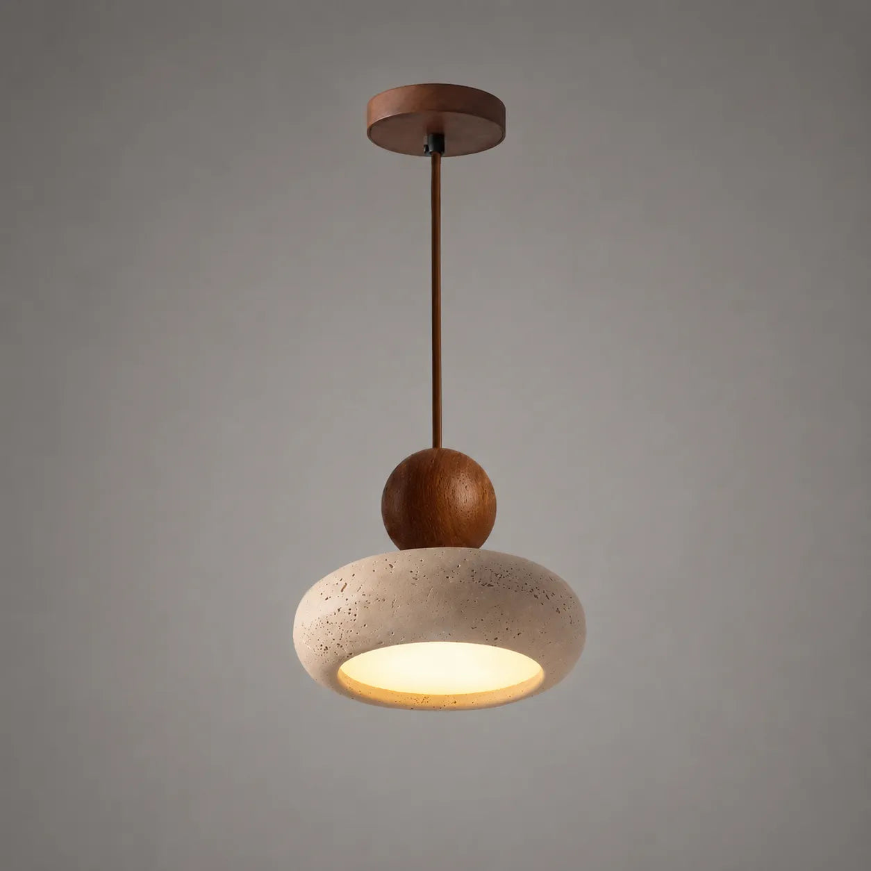 Avava Wabi-Sabi Travertine Pendant Light