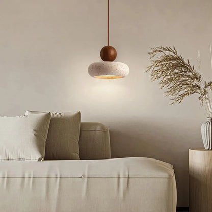 Avava Wabi-Sabi Travertine Pendant Light