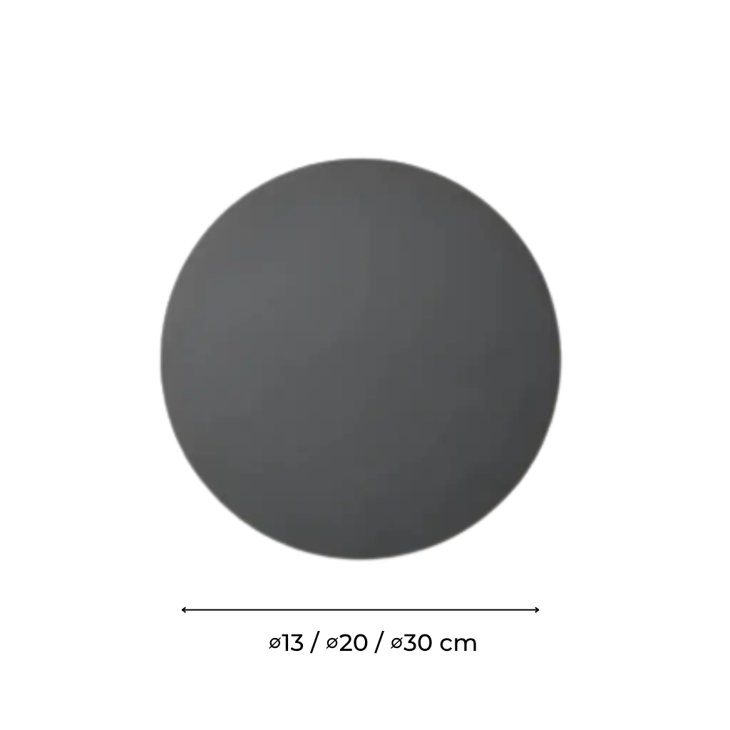 Ines Round Aluminum LED Wall Light