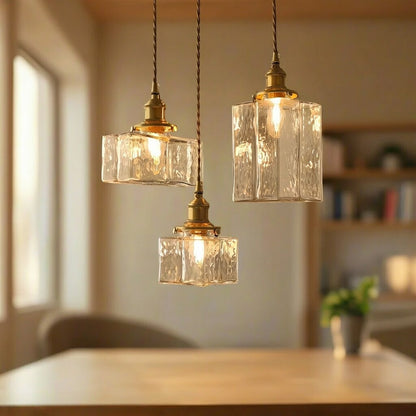 Savoy Sculptural Glass Pendant Ceiling Light