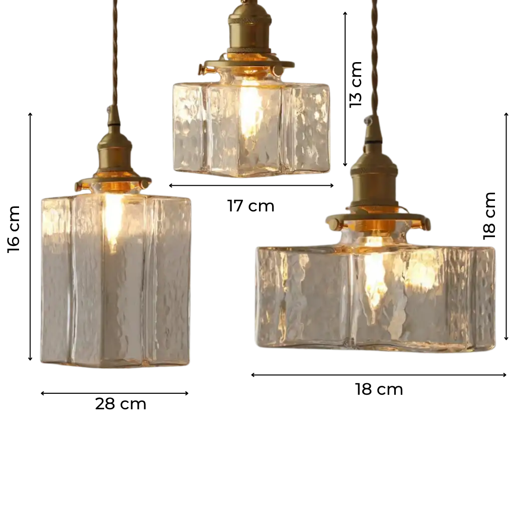 Savoy Sculptural Glass Pendant Ceiling Light