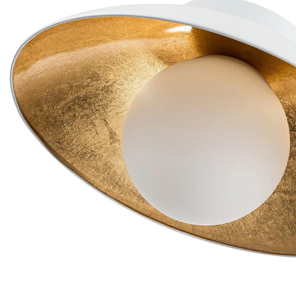 Joss Scandinavian Glass Globe Dome Pendant Light