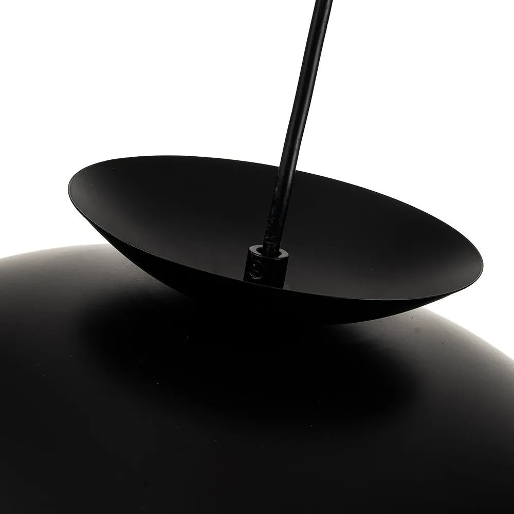 Joss Scandinavian Glass Globe Dome Pendant Light