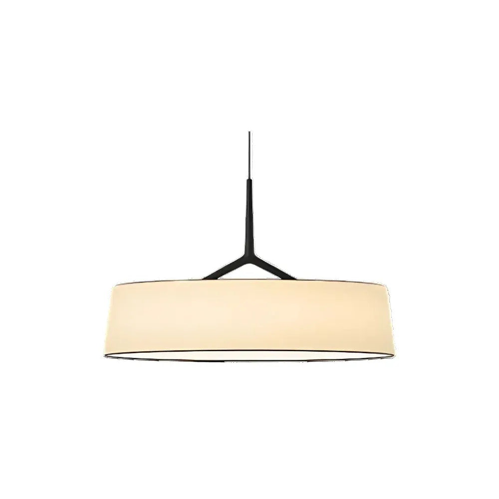 Talia Scandinavian Fabric Drum LED Pendant Light