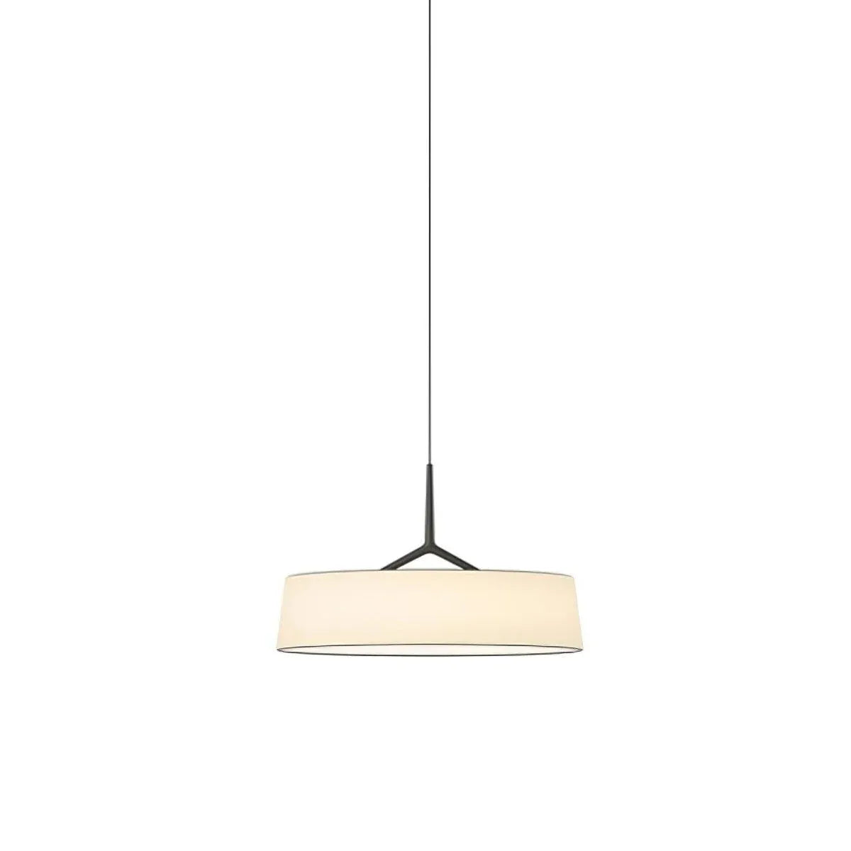 Talia Scandinavian Fabric Drum LED Pendant Light