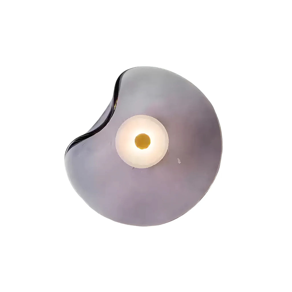 Tove Modern Curved Glass Up & Down Wall Light