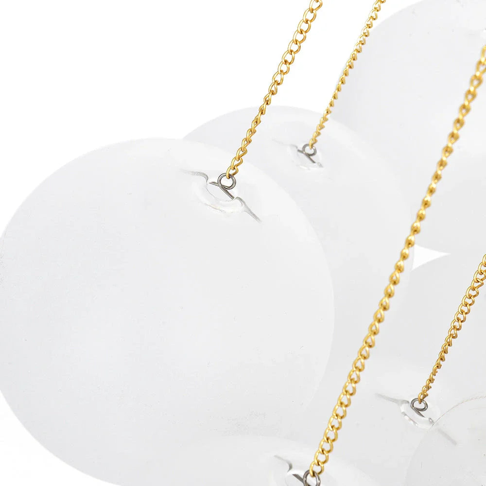 Jem Modern Glass Bubble Cluster Chandelier