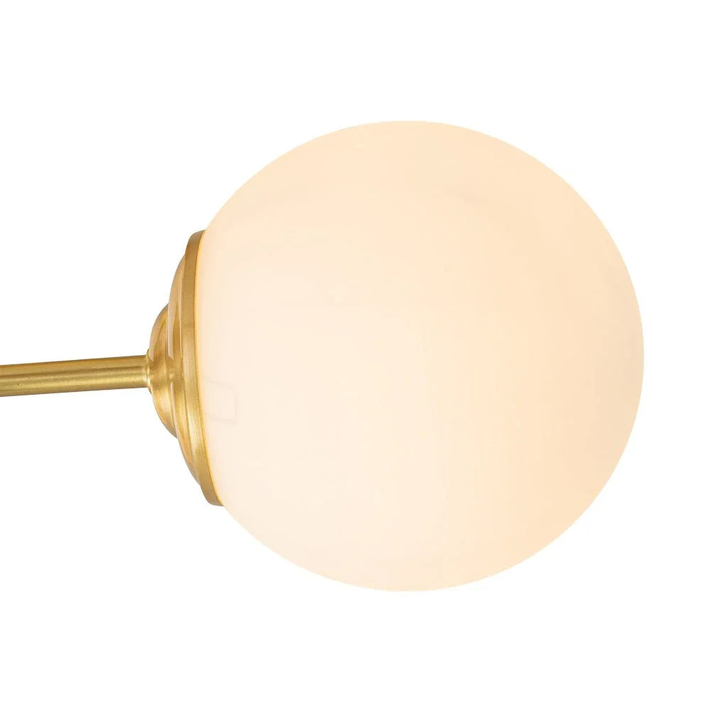 Otis Mid-Century 3-Light Frosted Glass Globe Ceiling Light