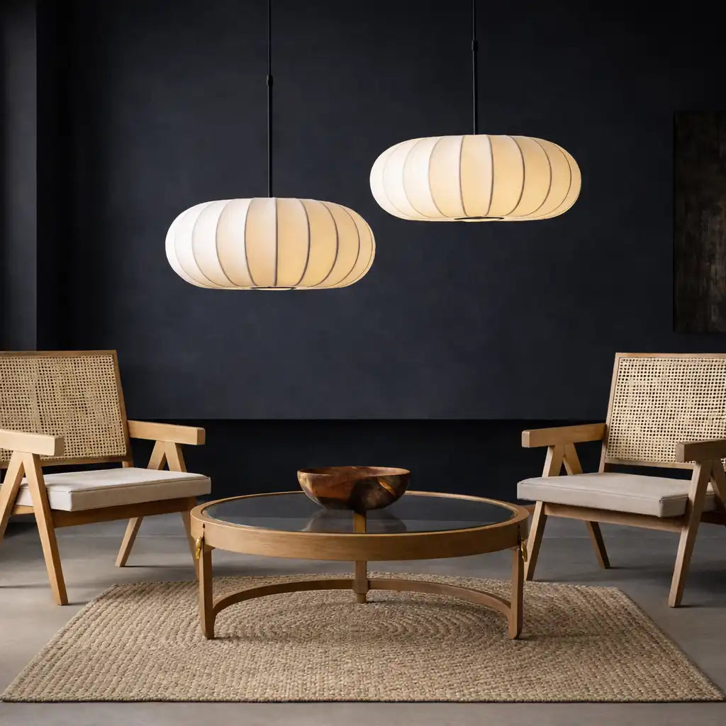 Serena Silk Pendant Light