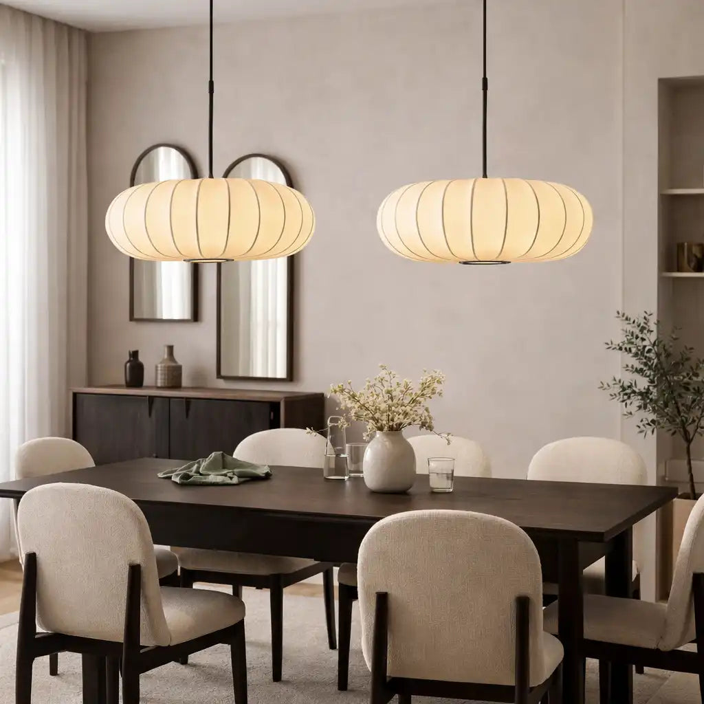 Serena Silk Pendant Light