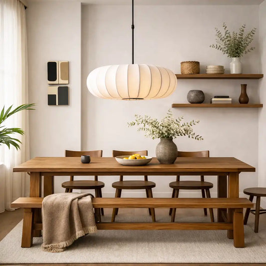 Serena Silk Pendant Light