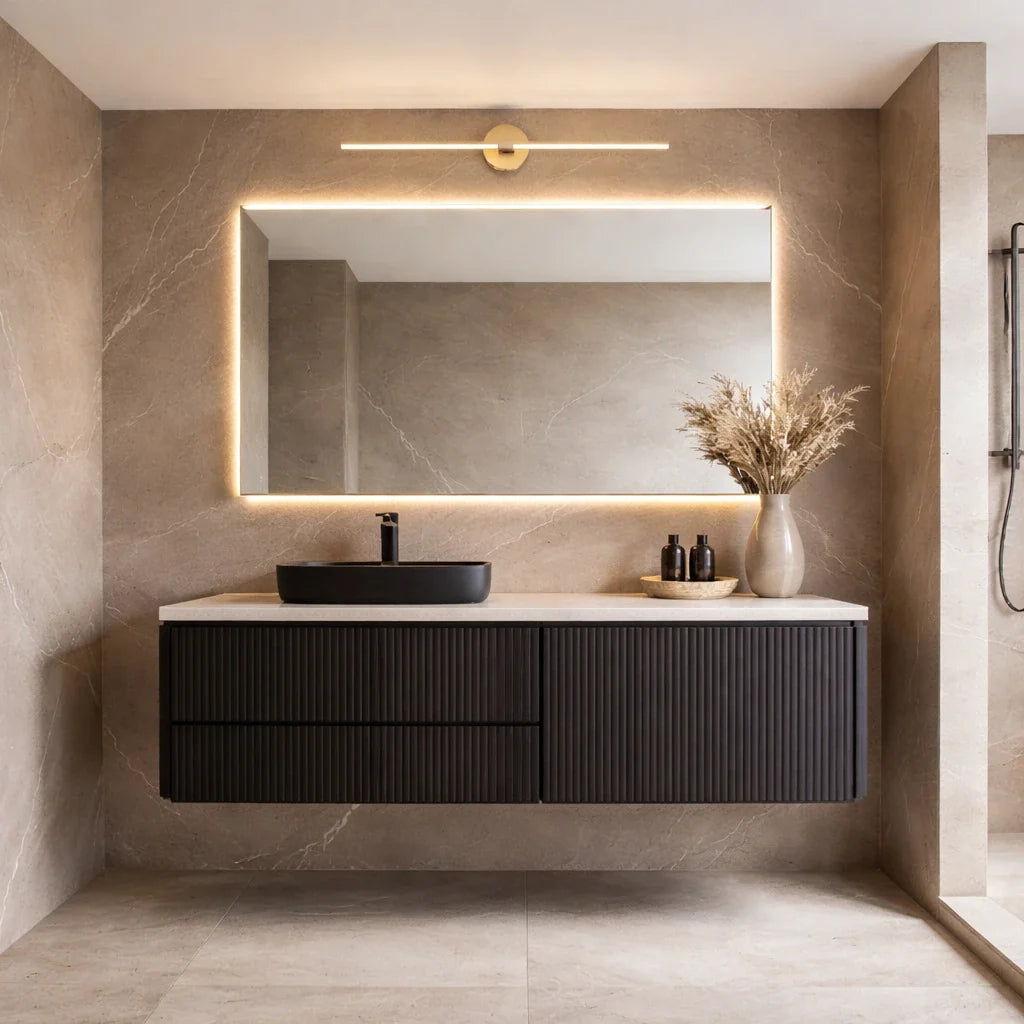 Sleek Linear LED Bathroom Vanity Light