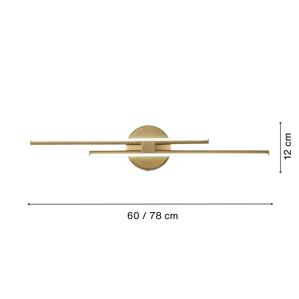 Sleek Linear LED Bathroom Vanity Light
