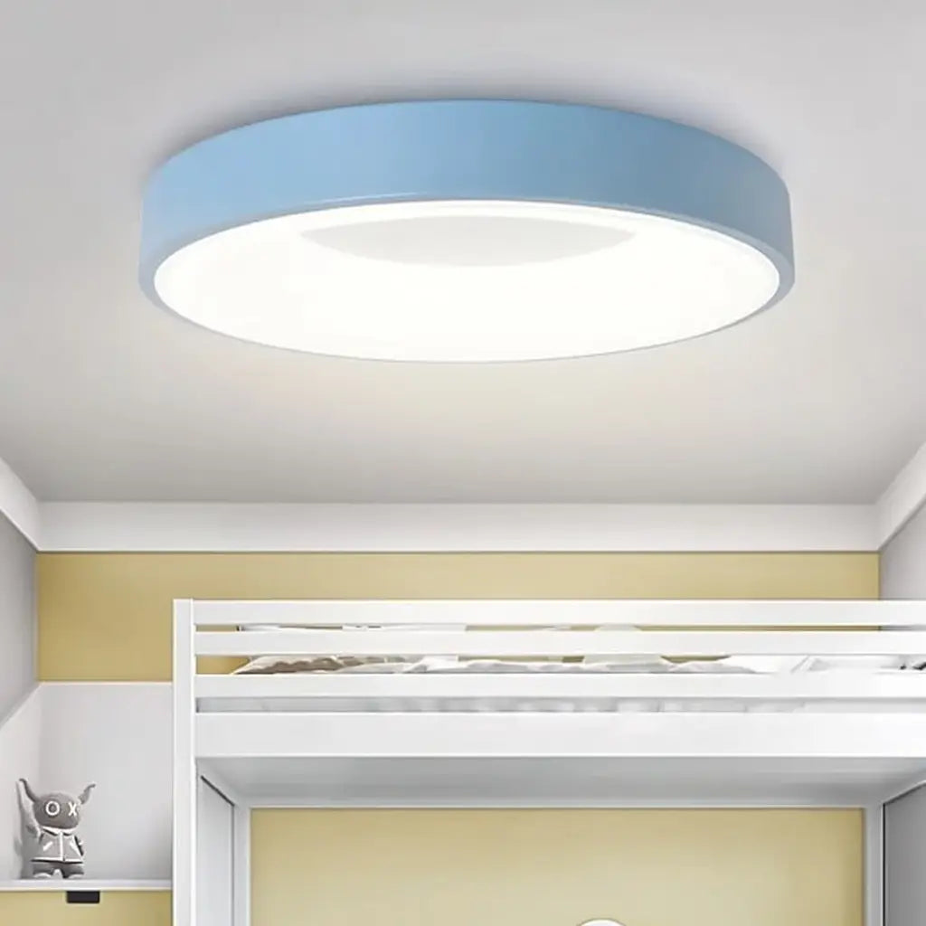 Solace Modern Hollow Ring LED Flush Mount Ceiling Light