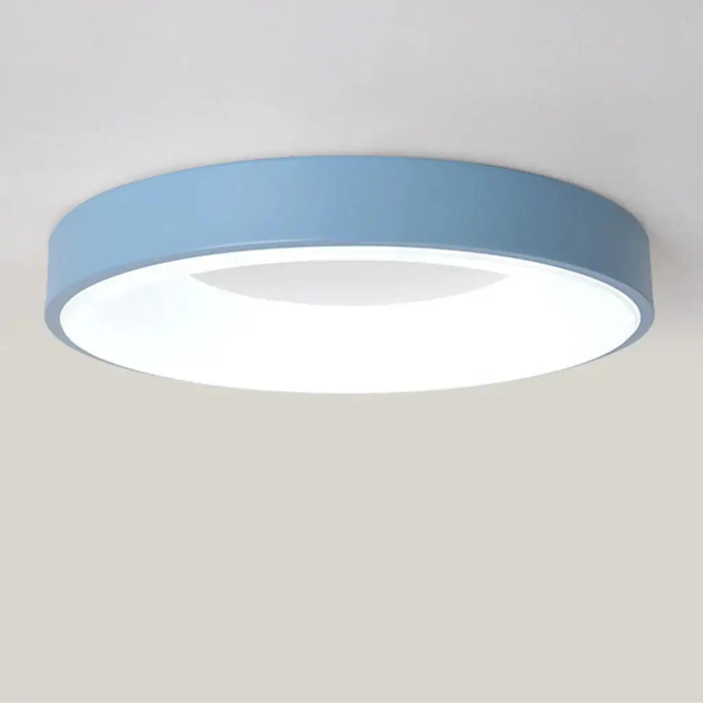 Solace Modern Hollow Ring LED Flush Mount Ceiling Light