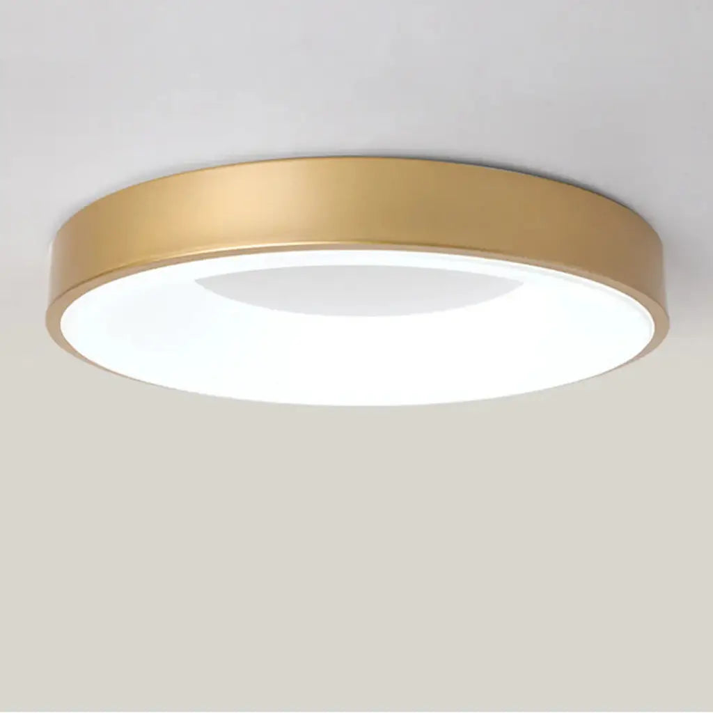 Solace Modern Hollow Ring LED Flush Mount Ceiling Light