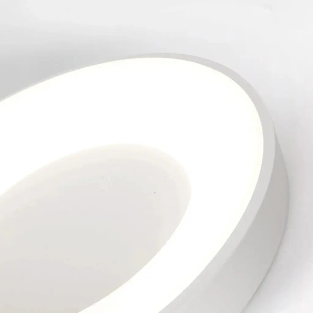 Solace Modern Hollow Ring LED Flush Mount Ceiling Light