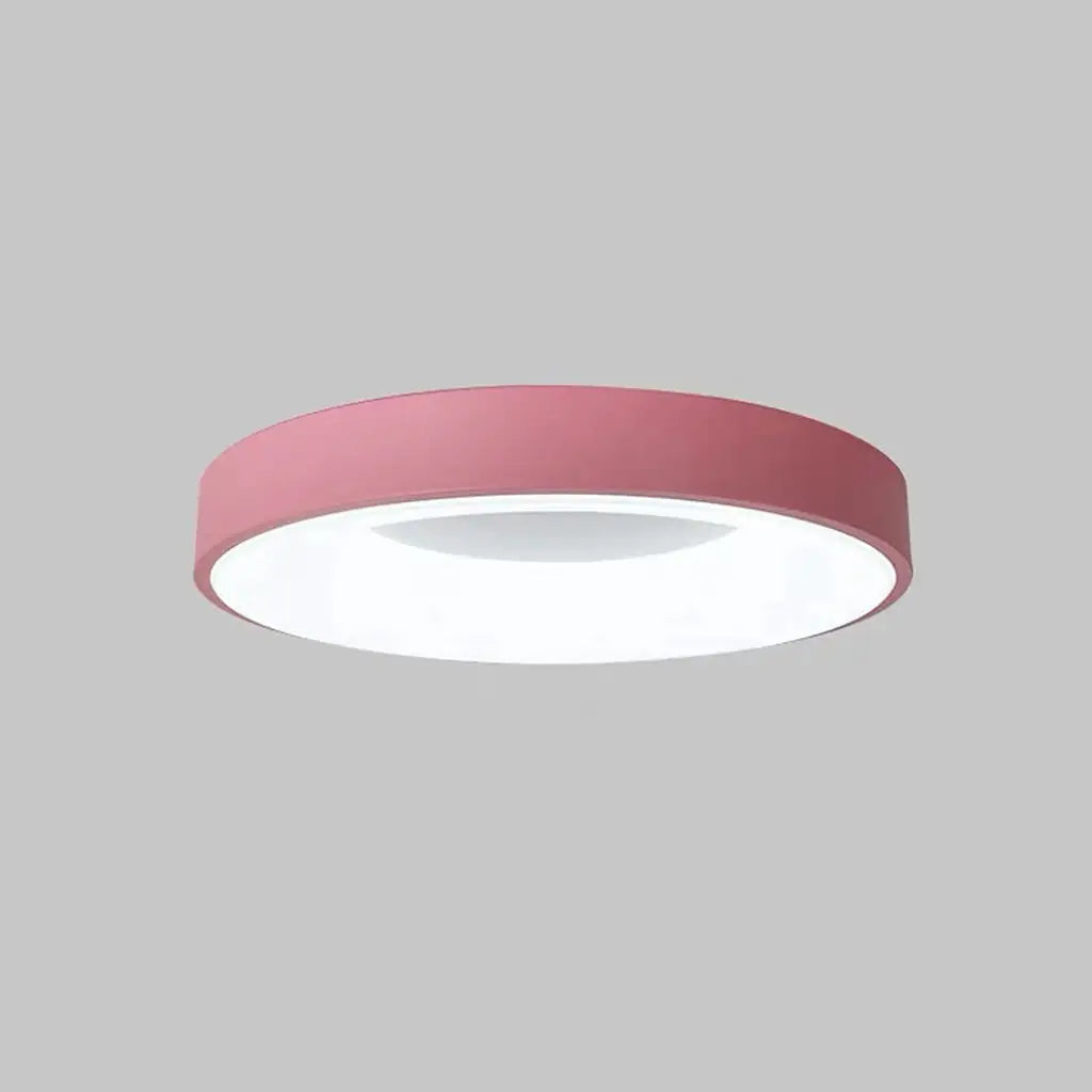 Solace Modern Hollow Ring LED Flush Mount Ceiling Light