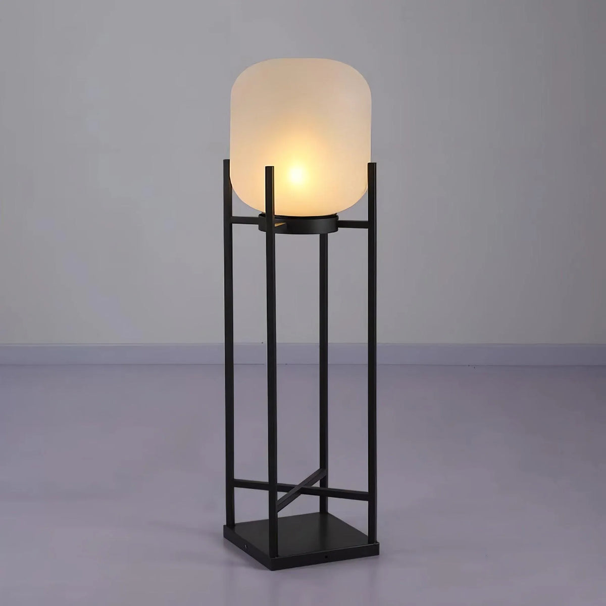 Zora IP65 Solar LED Outdoor Lantern Floor Lamp