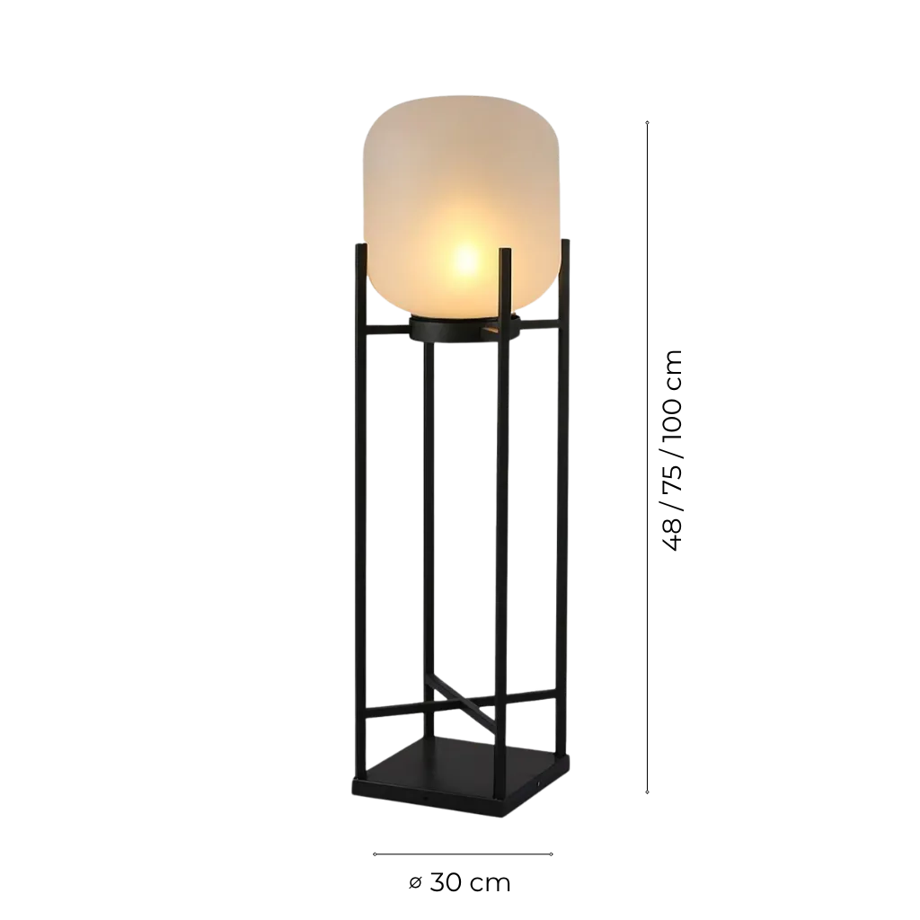 Solar Lantern Outdoor Floor Lamp