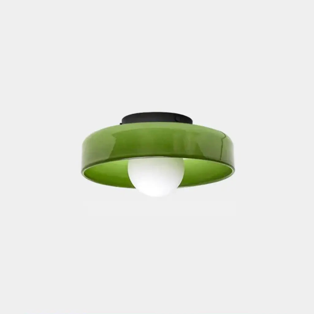 Aura Mid-Century Glass Orb Wall & Ceiling Light