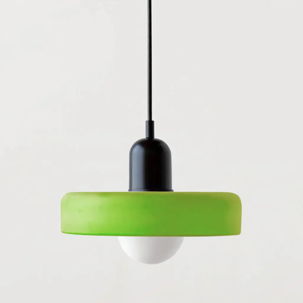 Sonnet Bauhaus Coloured Glass Pendant Light