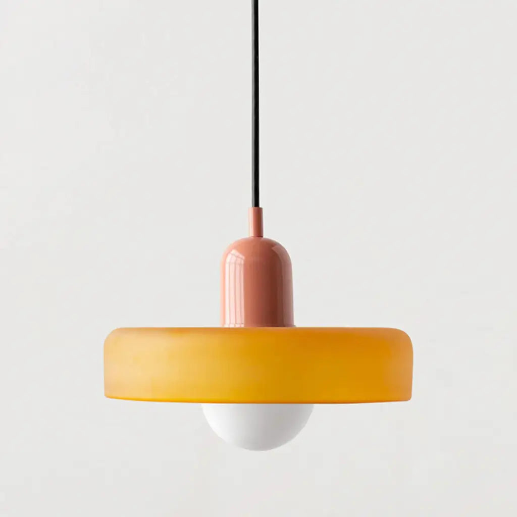 Sonnet Bauhaus Coloured Glass Pendant Light