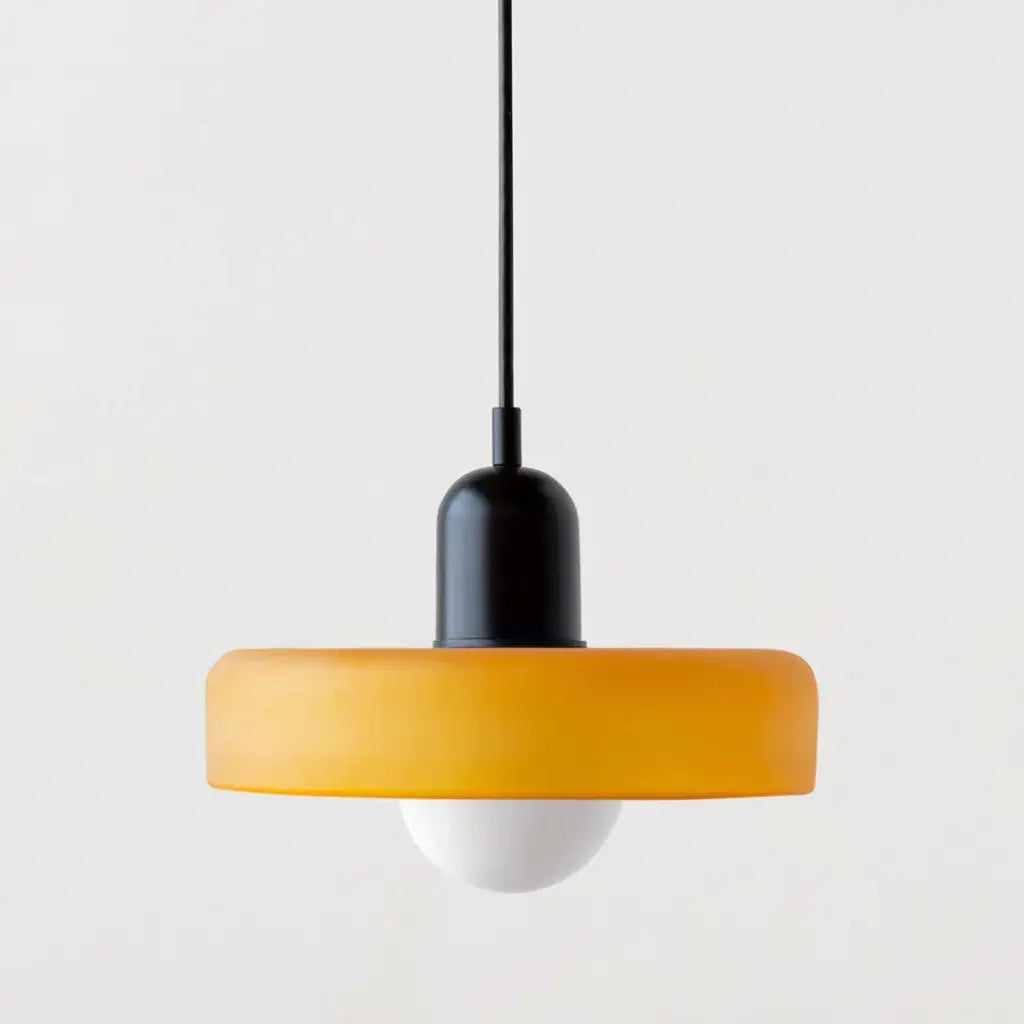 Sonnet Bauhaus Coloured Glass Pendant Light