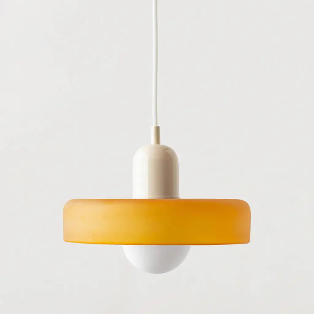 Sonnet Bauhaus Coloured Glass Pendant Light