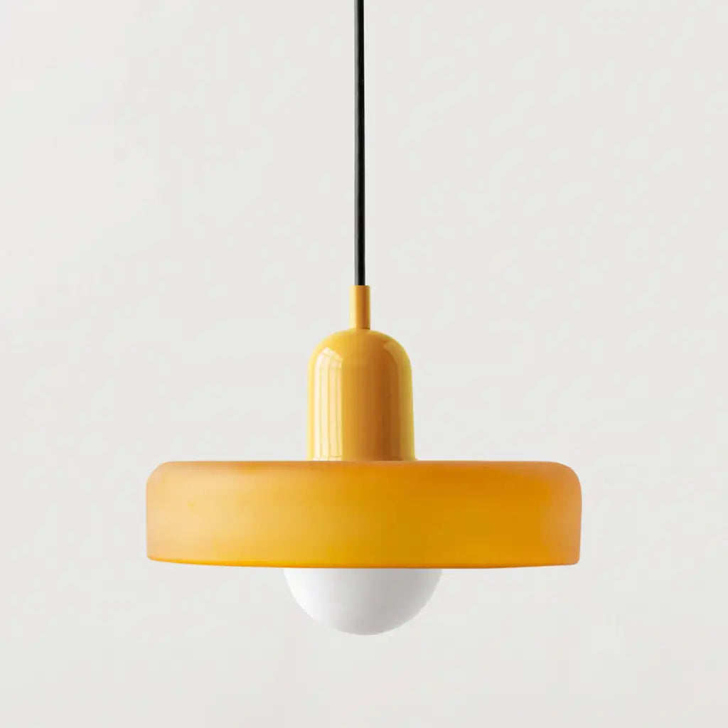 Sonnet Bauhaus Coloured Glass Pendant Light