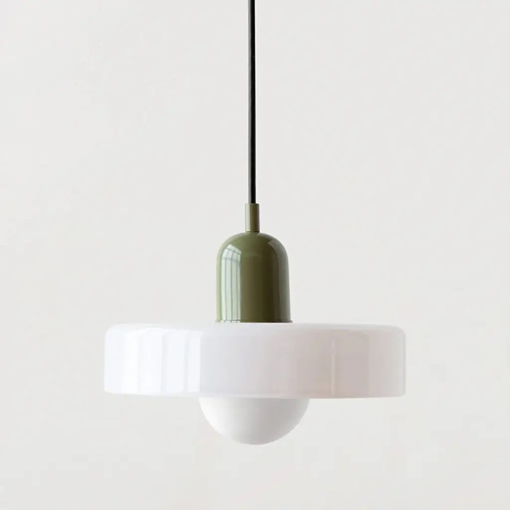 Sonnet Bauhaus Coloured Glass Pendant Light