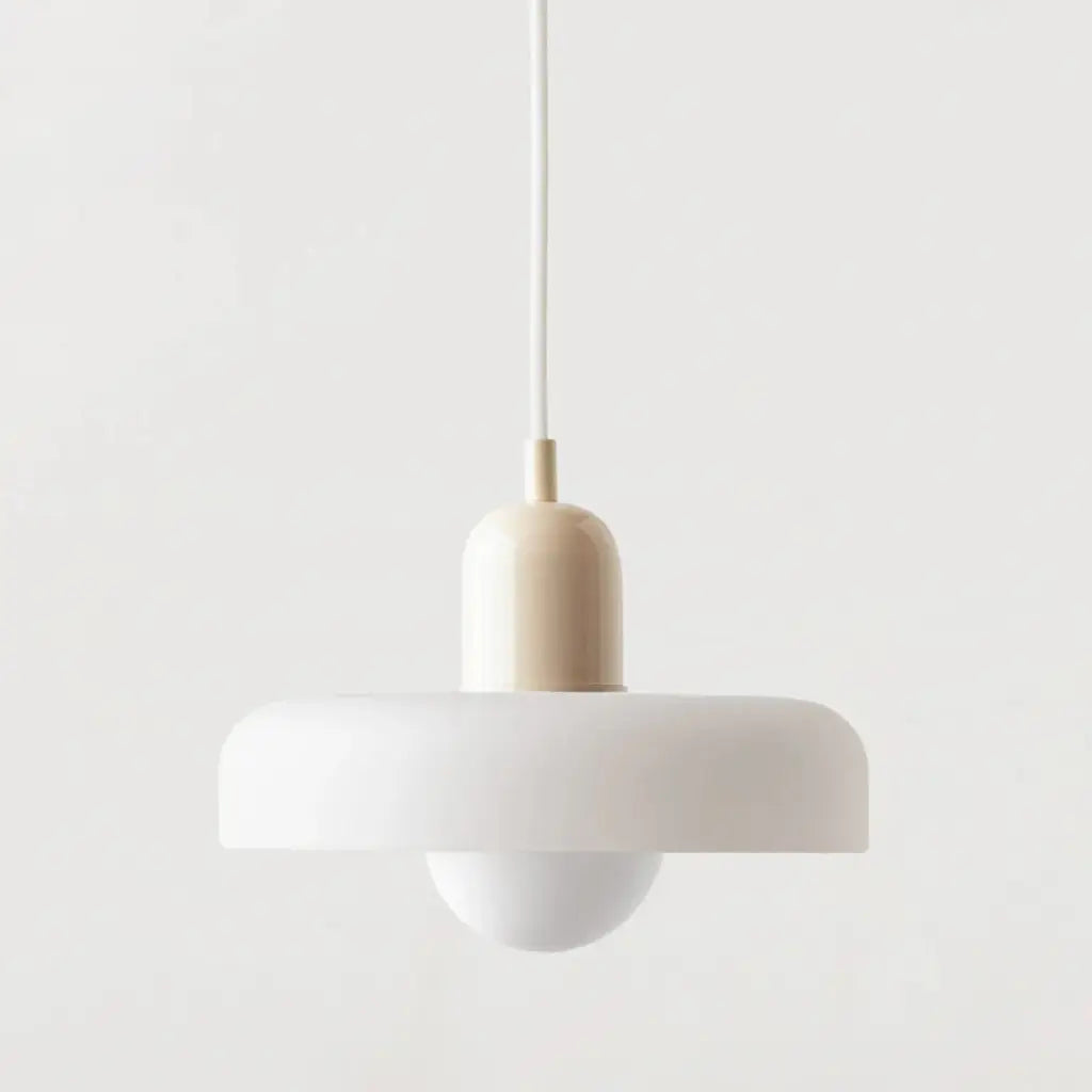 Sonnet Bauhaus Coloured Glass Pendant Light