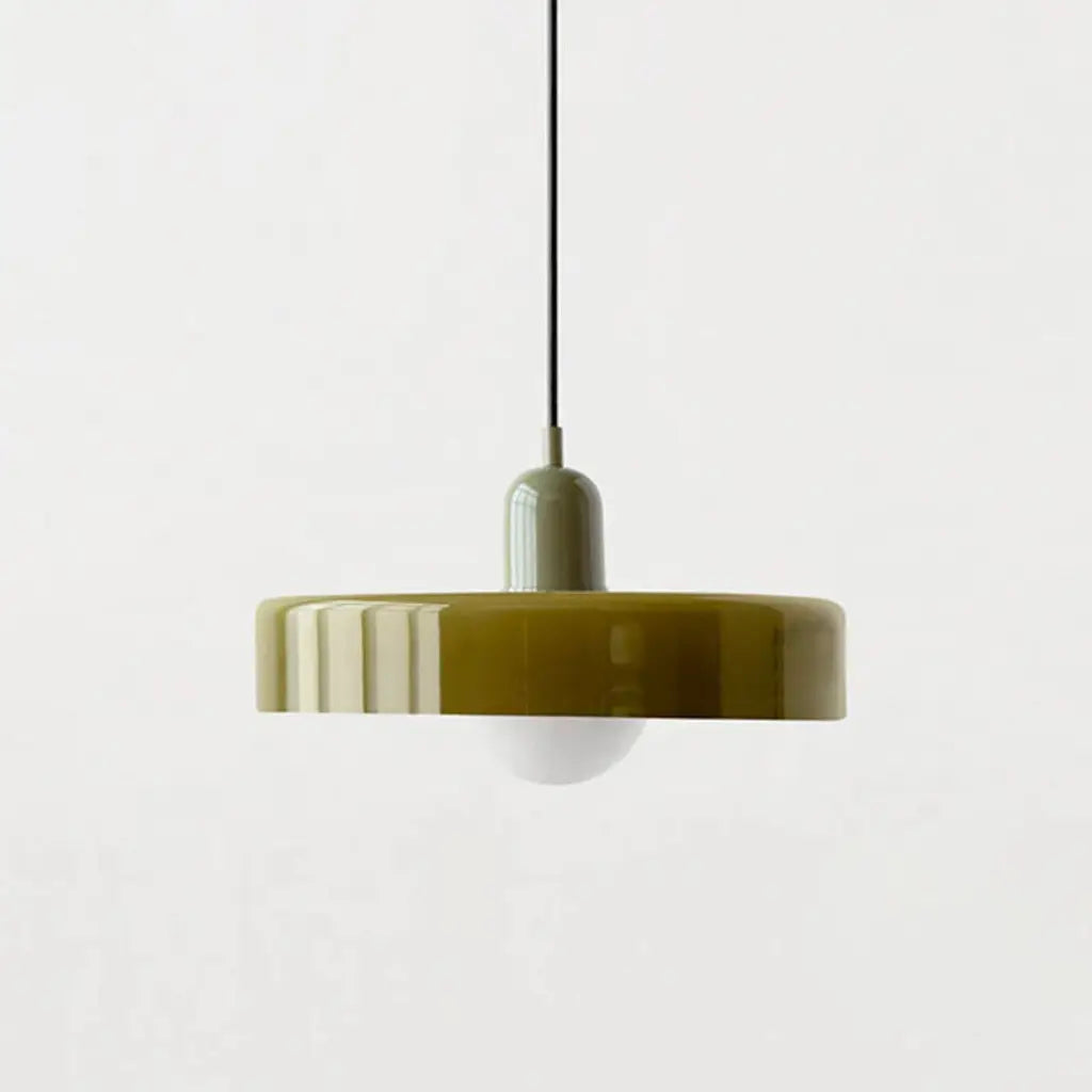 Sonnet Bauhaus Coloured Glass Pendant Light