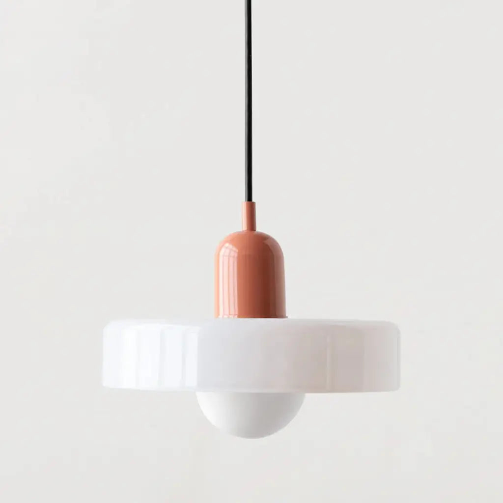 Sonnet Bauhaus Coloured Glass Pendant Light