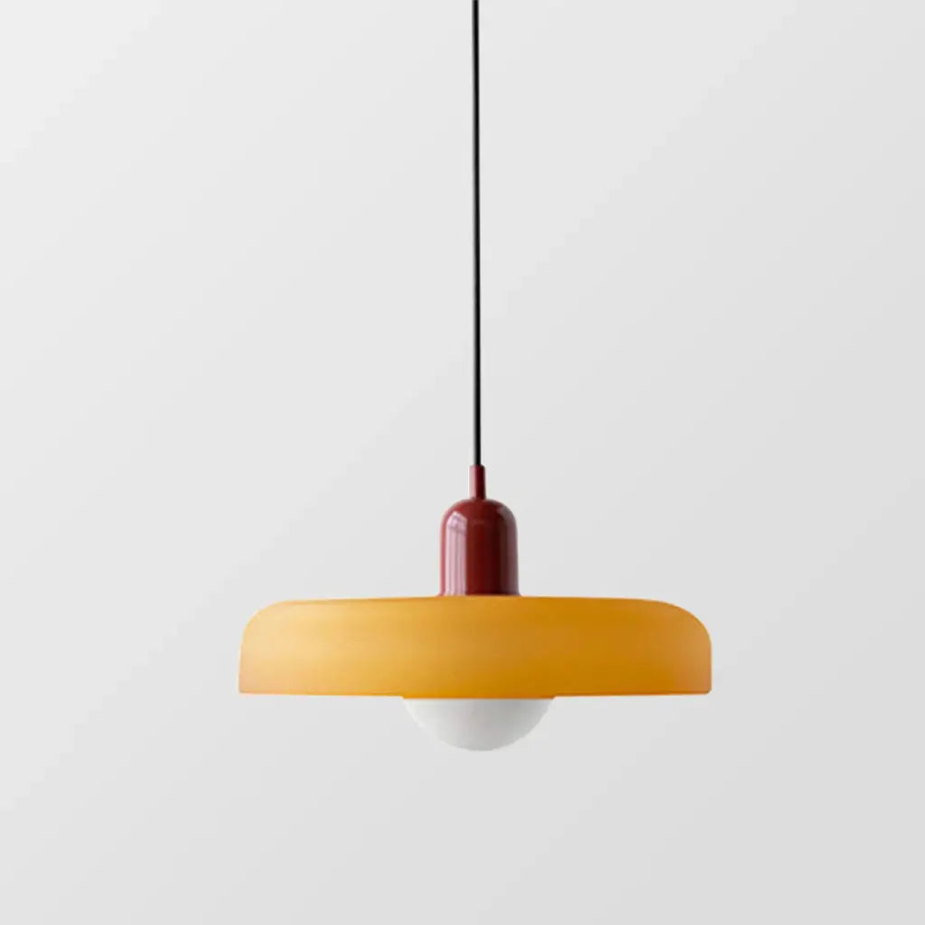 Sonnet Bauhaus Coloured Glass Pendant Light