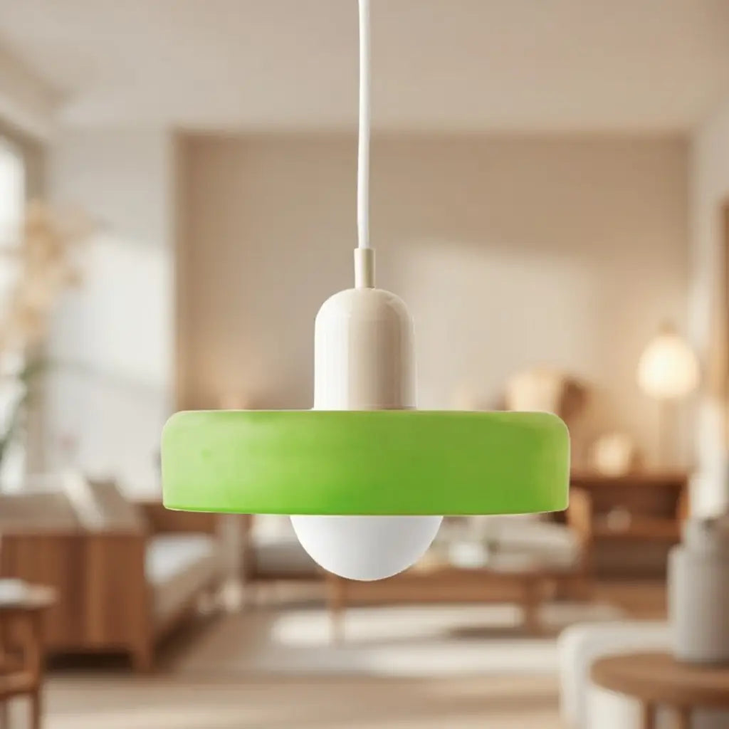 Sonnet Bauhaus Coloured Glass Pendant Light