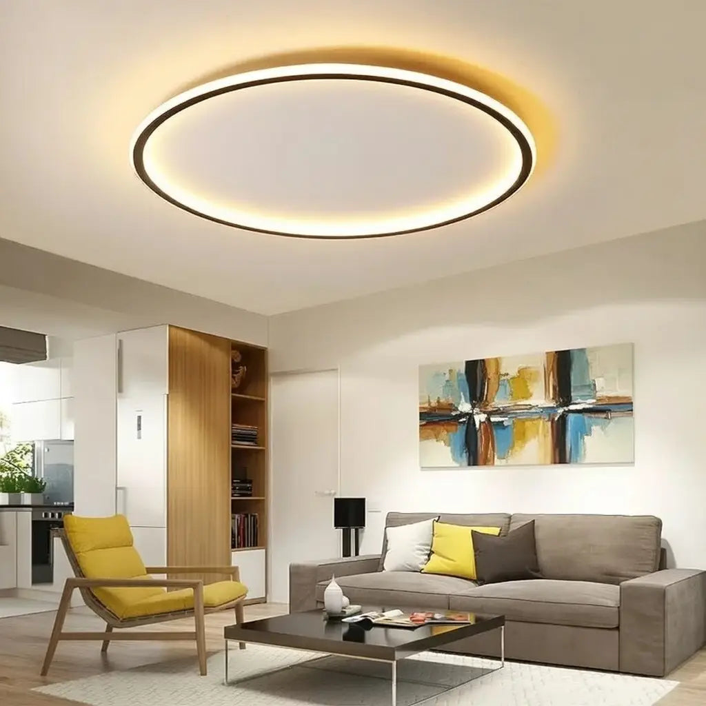 Tondo Modern Round LED Flush Mount Ceiling Light