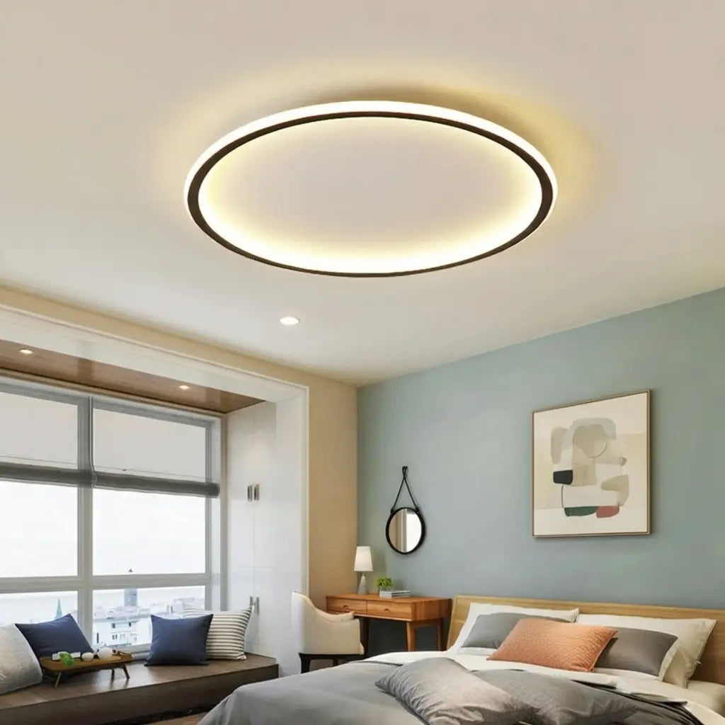 Tondo Modern Round LED Flush Mount Ceiling Light