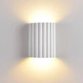 Maeve Minimalist Textured Transparent Resin Wall Light