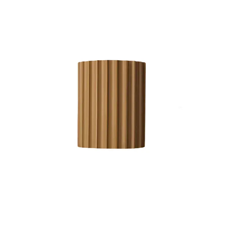 Maeve Minimalist Textured Transparent Resin Wall Light