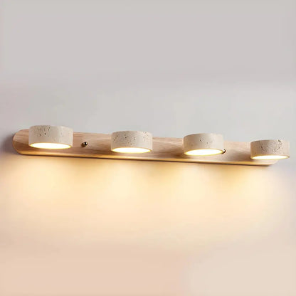 Travertine Array Designer Wall Light