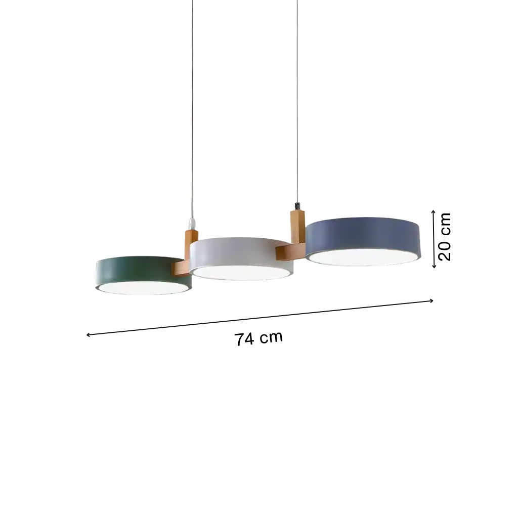 Trestle Sculptural Linear Pendant Light